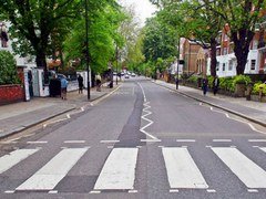 Abbey Road Crossing in London