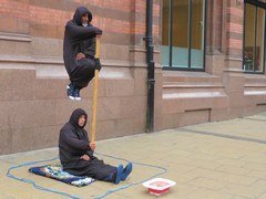 Street Performers at Covent Garden in London