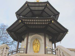 Japanese Peace Pagoda in London