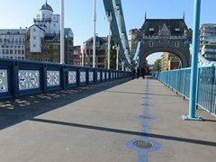 Tower Bridge Walk Of Fame in London